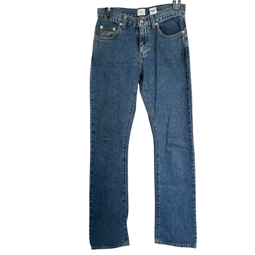 Vintage Calvin Klein Bootcut Jeans Womens Size 1 Color Blue